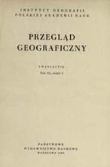 Przegląd Geograficzny T. 40 z. 2 (1968)