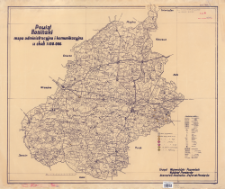 Powiat koniński : mapa administracyjna i komunikacyjna w skali 1:100.000