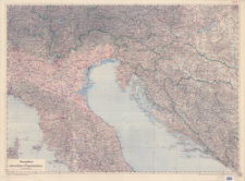 &Uuml;bersichtskarte des s&uuml;dwestlichen Kriegsschauplatzes