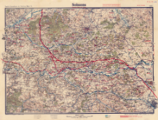 Paasche's Spezialkarten der Westfront (Belgien und Frankreich) : Maßstab 1:105 000. Blatt 5, Soissons