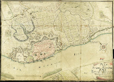 Plan der Stadt und Festung Riga Wieselbe von Ihro. Gros. Czaurischen Mayst. Trouppen Unter Comando des Gen. Feldm. Szermitowfs, Ist Bel&auml;gert und mit Accordt. Er Obert Wordens 1710 m. Julyo 1710