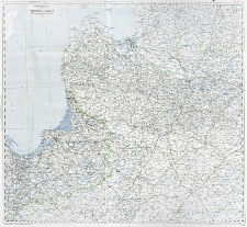 &Uuml;bersichtskarte von Ostpreussen, Kurland und den angrenzenden Gebieten : 1:750 000