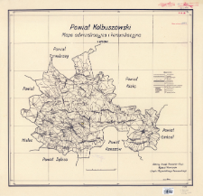 Powiat kolbuszowski : mapa administracyjna i komunikacyjna 1:100.000