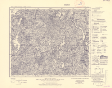 Karte des Deutschen Reiches 1:100 000, 135. Sensburg
