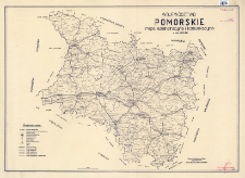 Wojew&oacute;dztwo pomorskie : mapa administracyjna i komunikacyjna w skali 1:300.000