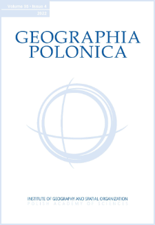 Geographia Polonica Vol. 95 No. 4 (2022)