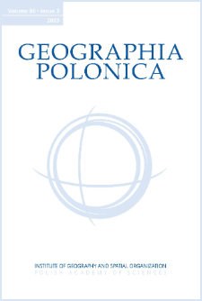 Geographia Polonica Vol. 96 No. 3 (2023)