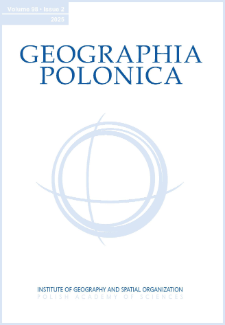 Geographia Polonica Vol. 98 No. 2 (2025)