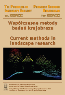 Współczesne metody badań krajobrazu = Current methods in landscape research
