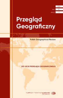 Przegląd Geograficzny T. 91 z. 1 (2019)