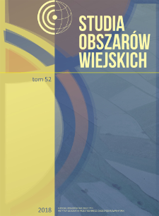 Studia Obszar&oacute;w Wiejskich = Rural Studies, t. 52