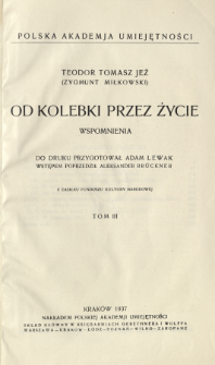 Od kolebki przez życie : wspomnienia. T. 3