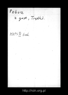 Pob&oacute;rz. Kartoteka powiatu gostynińskiego w średniowieczu. Kartoteka Słownika historyczno-geograficznego Mazowsza w średniowieczu