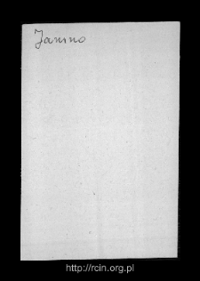 Jamno. Files of Gostynin district in the Middle Ages. Files of Historico-Geographical Dictionary of Files of Masovia in the Middle Ages