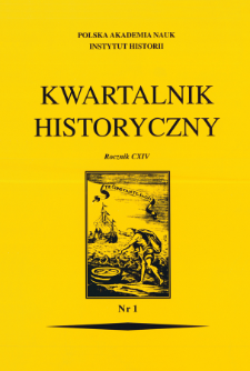 Kwartalnik Historyczny R. 114 nr 1 (2007), Bibliografia zawartości czasopisma "Kwartalnik Historyczny" za lata 1887-2004, Cz. 1