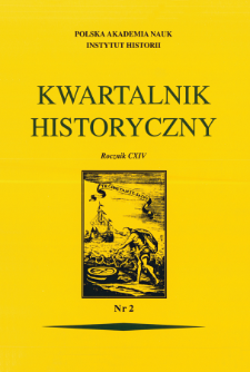 Kwartalnik Historyczny R. 114 nr 2 (2007), Bibliografia zawartości czasopisma "Kwartalnik Historyczny" za lata 1887-2004, Cz. 2