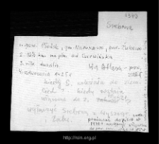 Srebrna. Files of Sochocin district in the Middle Ages. Files of Historico-Geographical Dictionary of Masovia in the Middle Ages