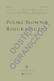 Polski słownik biograficzny T. 52 (2017-2019), Świrski Łukasz - Taube Jerzy