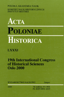 Misericordia pestis tempore. Attitudes and Behaviour During Pestilences in Early Modern Poland (16th-18th Centuries)