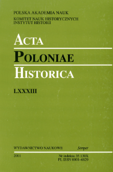 Polish Territories in the Tenth Century and Their Importance for the Shape of a New Europe, ed. H. Samsonowicz