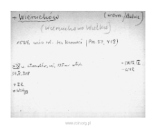 Wieruchów. Kartoteka powiatu warszawskiego w średniowieczu. Kartoteka Słownika historyczno-geograficznego Mazowsza w średniowieczu