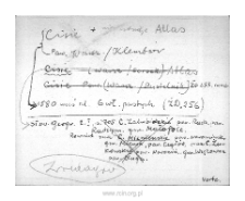 Cisie I. Files of Warsaw district in the Middle Ages. Files of Historico-Geographical Dictionary of Masovia in the Middle Ages