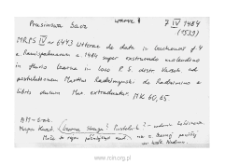 Prusinowa Gac. Files of Warsaw district in the Middle Ages. Files of Historico-Geographical Dictionary of Masovia in the Middle Ages