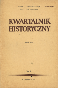 "Kwartalnik Historyczny" w latach powojennych