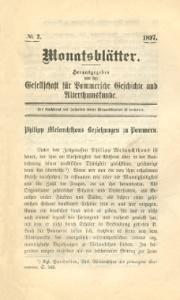 Monatsbl&auml;tter Jhrg. 11, H. 2 (1897)