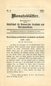 Monatsblätter Jhrg. 11, H. 3 (1897)