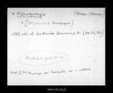 Kawęczyn. Files of Tarczyn disitrict in the Middle Ages. Files of Historico-Geographical Dictionary of Masovia in the Middle Ages