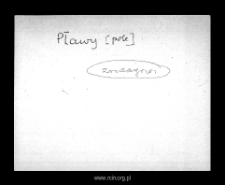 Pławy, obecnie część wsi Wola Krakowiańska. Files of Tarczyn disitrict in the Middle Ages. Files of Historico-Geographical Dictionary of Masovia in the Middle Ages