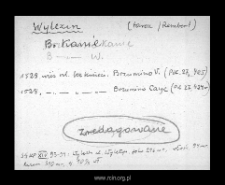 Wylezin. Files of Tarczyn disitrict in the Middle Ages. Files of Historico-Geographical Dictionary of Masovia in the Middle Ages