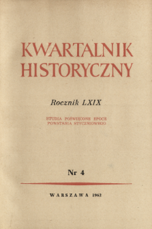 Rząd rosyjski wobec manifestacji patriotycznych w Królestwie Polskiem : (okres namiestnictwa M. Gorczakowa)