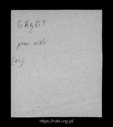 Grądy. Files of Wizna district in the Middle Ages. Files of Historico-Geographical Dictionary of Masovia in the Middle Ages