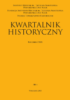 Między teorią a wiedzą źr&oacute;dłową : nowe spojrzenie na rolęsaskiej Kamery jako prekursora pr&oacute;b modernizacji Rzeczypospolitejw XVIII wieku