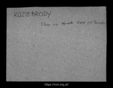 Trzebuń. Files of Historico-Geographical Dictionary of Masovia in the Middle Ages