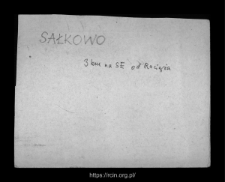 Sałkowo. Files of Raciaz district in the Middle Ages. Files of Historico-Geographical Dictionary of Masovia in the Middle Ages