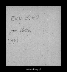 Brwin&oacute;w. Files of Blonie district in the Middle Ages. Files of Historico-Geographical Dictionary of Masovia in the Middle Ages