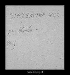 Strzeniówka. Files of Blonie district in the Middle Ages. Files of Historico-Geographical Dictionary of Masovia in the Middle Ages