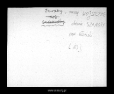 Szamoty, obecnie część dzielnicy Warszawa-Ursus. Kartoteka powiatu błońskiego w średniowieczu. Kartoteka Słownika historyczno-geograficznego Mazowsza w średniowieczu