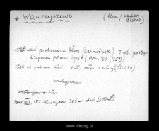 Wawrzyszew. Files of Blonie district in the Middle Ages. Files of Historico-Geographical Dictionary of Masovia in the Middle Ages