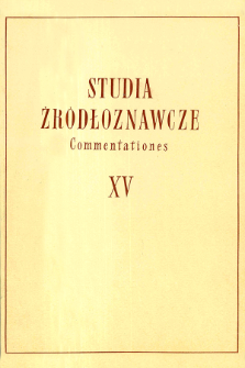 Wielkopolska w ostatnich księgach Rocznik&oacute;w Jana Długosza : do rozbioru krytycznego Annalium z lat 1385-1480