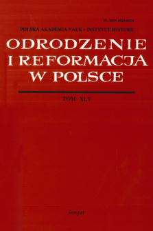 Bartłomiej Keckermann (1572-1609): teologia reformacji i logika