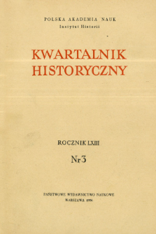 Społeczno-polityczna wymowa tw&oacute;rczości M. Handelsmana w latach 1905/7 i 1917/18 : z problematyki badań nad procesem przemian ideologicznych okresu imperializmu cz. 1