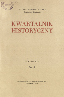 Rezolucja VIII Powszechnego Zjazdu Historyk&oacute;w Polskich)