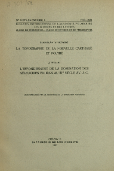Effondrement de la domination des S&eacute;leucides en Iran au III-e si&egrave;cle av. J.-C. (fr.)