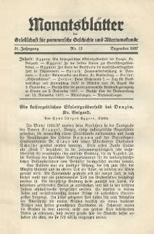 Monatsbl&auml;tter Jhrg. 51, H. 12 (1937)