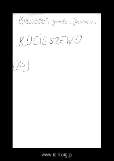 Kociszew. Files of Grojec district in the Middle Ages. Files of Historico-Geographical Dictionary of Masovia in the Middle Ages