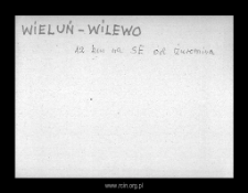 Wieluń-Wilewo. Files of Szrensk district in the Middle Ages. Files of Historico-Geographical Dictionary of Masovia in the Middle Ages